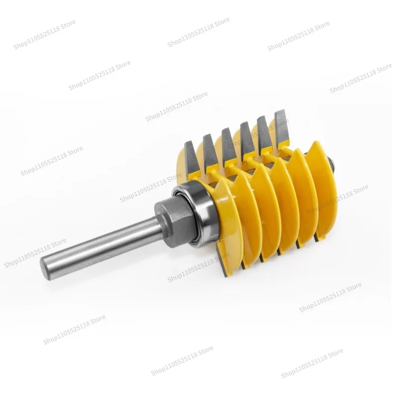 For 8/12/12 Handle Yellow Ladder Type Finger Joint Knife, Splicing Knife, Woodworking Tenon Accessories