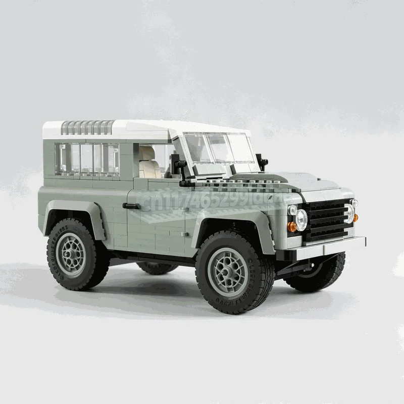 1570 PCS Land Rover Defender MOC Model Custom Puzzle Vehicle DIY Creative Assembly Building Blocks Collection Display Toy Gifts