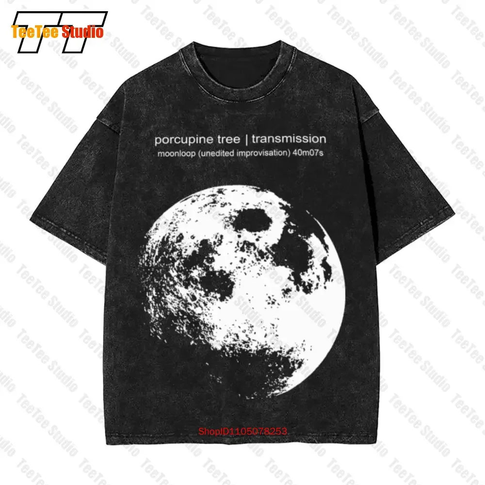 Moonloop Porcupine Tree Vintage Short Sleeve Tee T-Shirt 5T8V Aesthetic Clothing