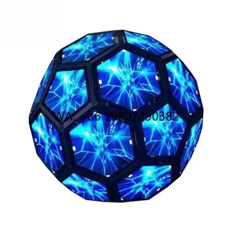 Multi-spec P1.5-P4 Flexible Spherical LED Ball Screen Indoor Outdoor Round Module Display For Commercial Advertising Decoration