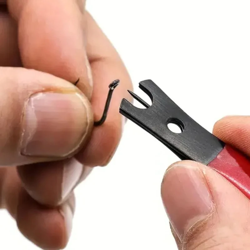 1Pcs Fly Fishing Line Nipper Cutter Clipper with Eye Needle Fishing Tool image 3