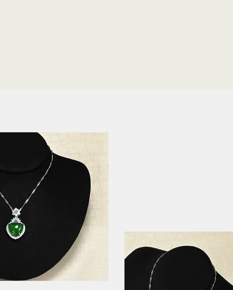 Oirlv Schmuck-Büstenständer für Halsketten, Mikrofaser-Mannequin-Halsmodell, Anhänger-Ketten-Präsentationshalter für Ladentheken und Schaufenster – Detail 2