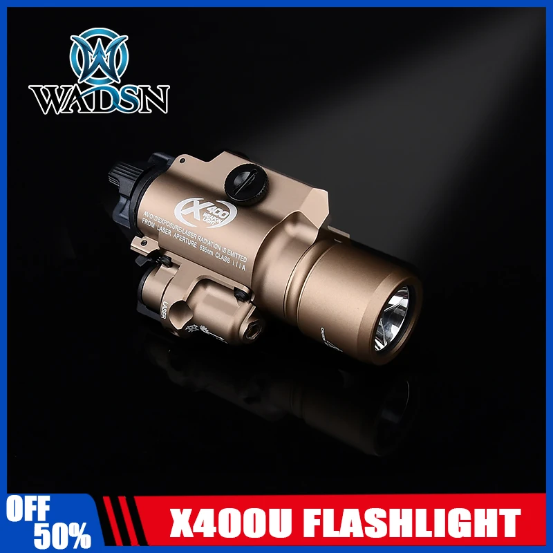 

SF X400 Ultra фонарик красный/зеленый лазерный прицел подвесной для G17 пистолет страйкбольный скаут свет 20 мм рельс X300 охотничий фонарь