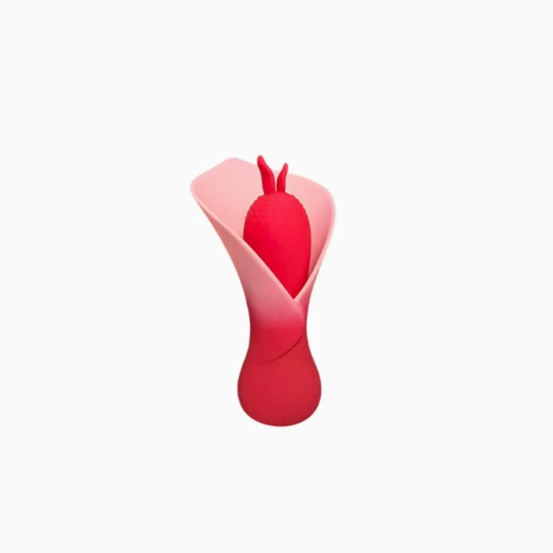 Calla Lily Multi-function Intimate Massager Tongue Licking Vibration Mini Stimulator Soft Silicone Portable Female Private Relax