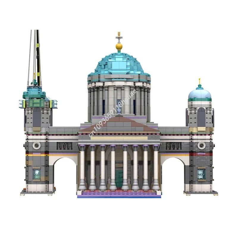 58579pcs MOC Bazilika_Esztergom Building Blocks Hands-on Ability Up Christmas Toy Gift Logical Thinking Up Space Imagination Up