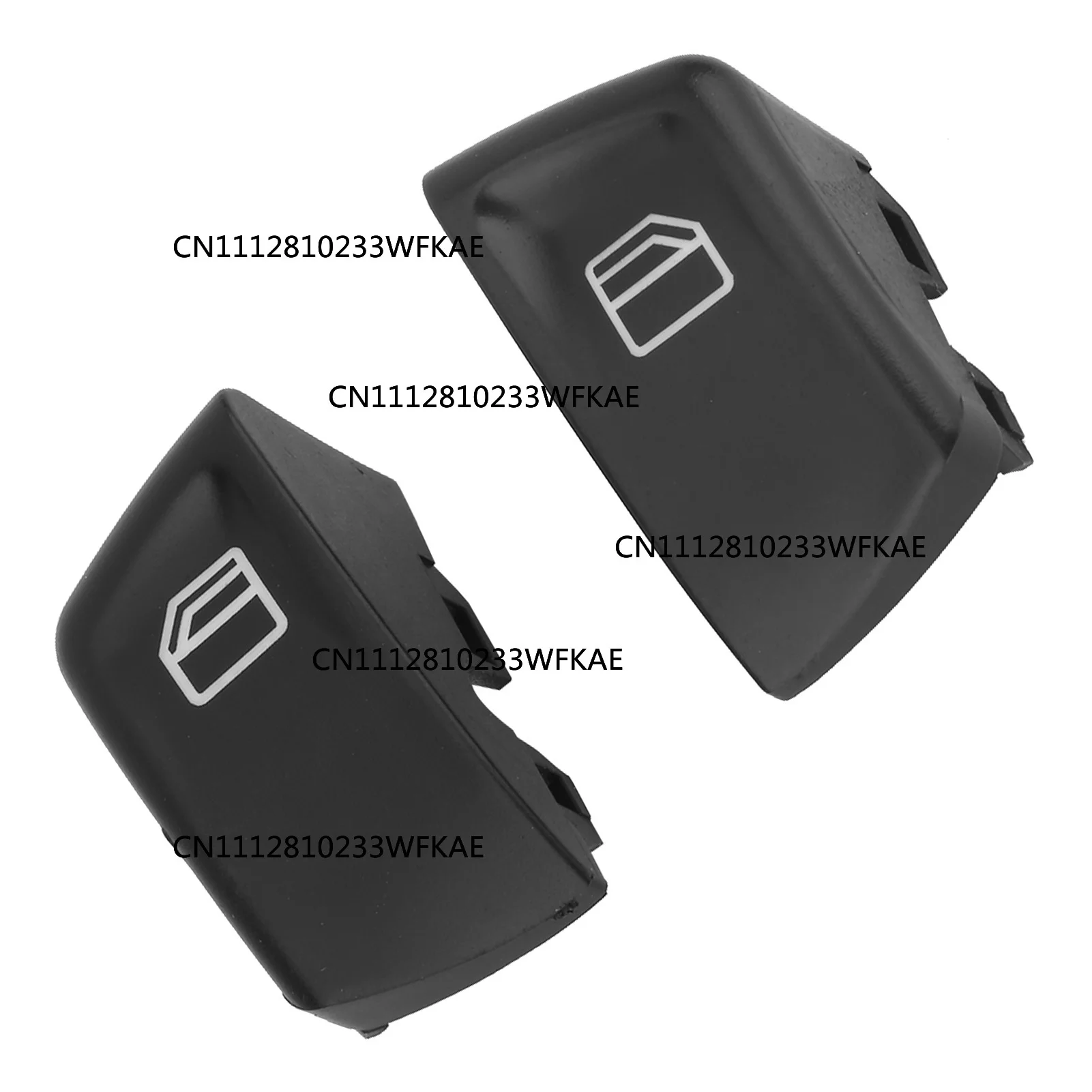 4-Piece window switch button cover for Mercedes Vito Viano W639 Sprinter II 906 2003-2013807624374022