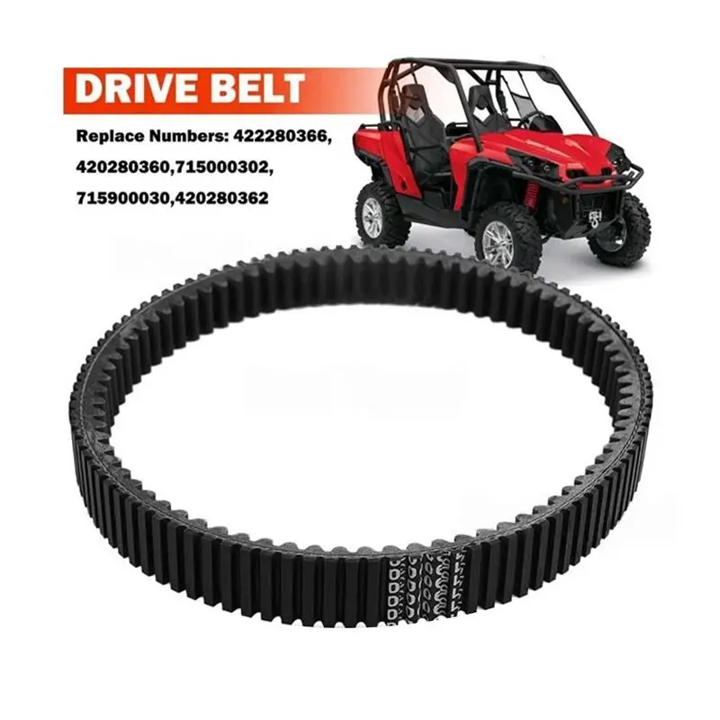 AASS-ATV Replacement Drive Belt 422280366 For Can-Am Outlander Renegade Max 1000R 570 650 XMR 422280360 715900030 CVT Clutch V-B