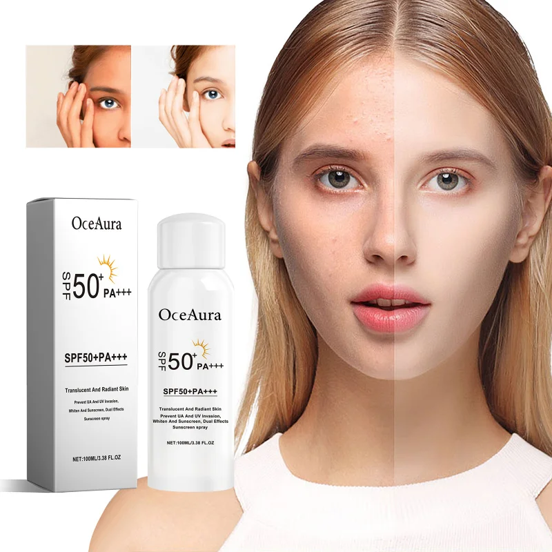 

Rice Sunscreen Spray - Outdoor UV Defense, Moisturizing Hydrating Refreshing, Supports Skin Brightening & Reduces Sun Spots