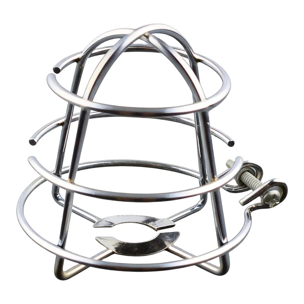 Iron Fire Sprinkler Cover with Mounting Bracket Designed to Shield Horizontal Nozzle Sprinklers from External and Damage
