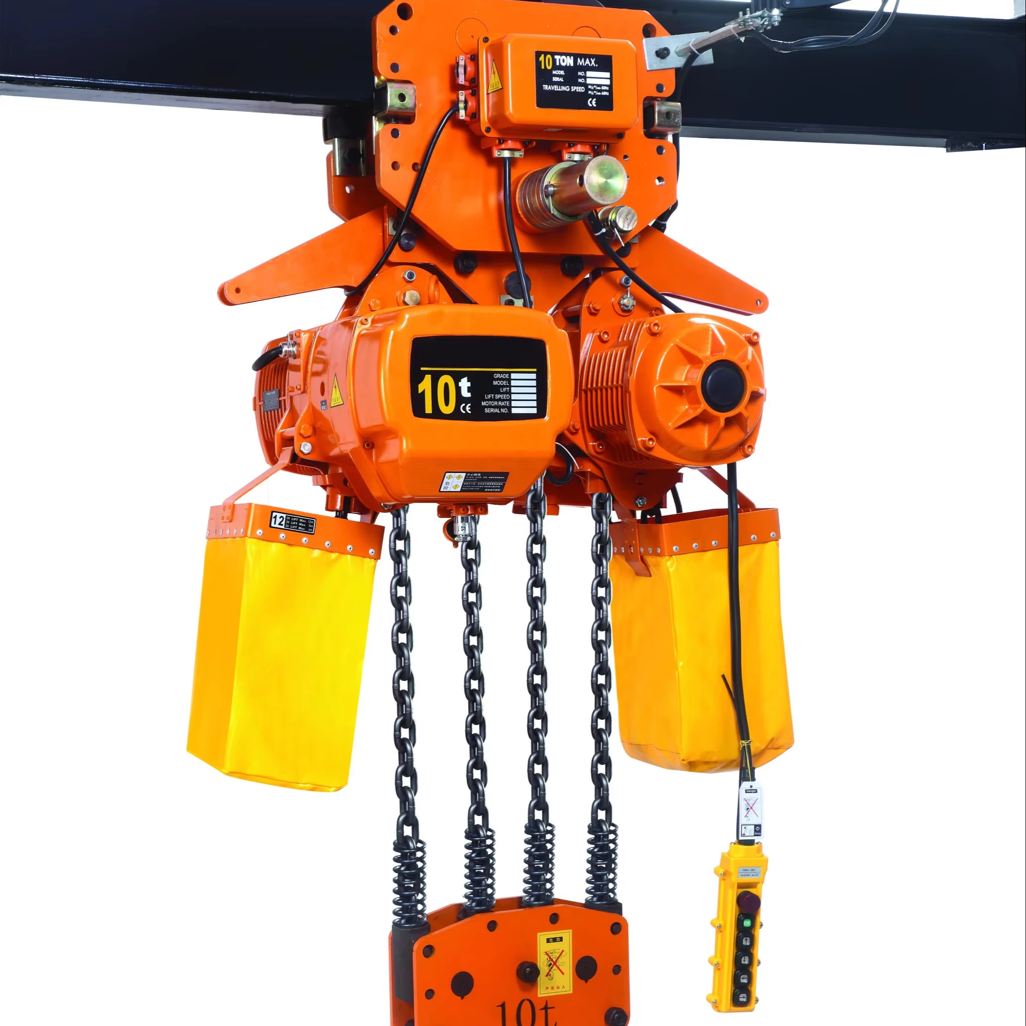 Customizable 1T/2T/3T/5T/7.5T/10T/20T/30T Warehouse Mining Construction Crane G80 Material for Wharf Iehc Electric Chain Hoist