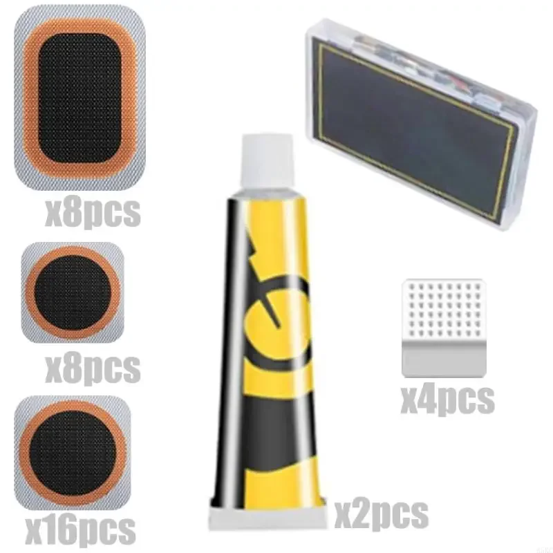 إصلاح ثقب الدراجات العالمية مع أداة عالية الجودة لصيانة الإطارات الفورية على نماذج الدراجات المختلفة