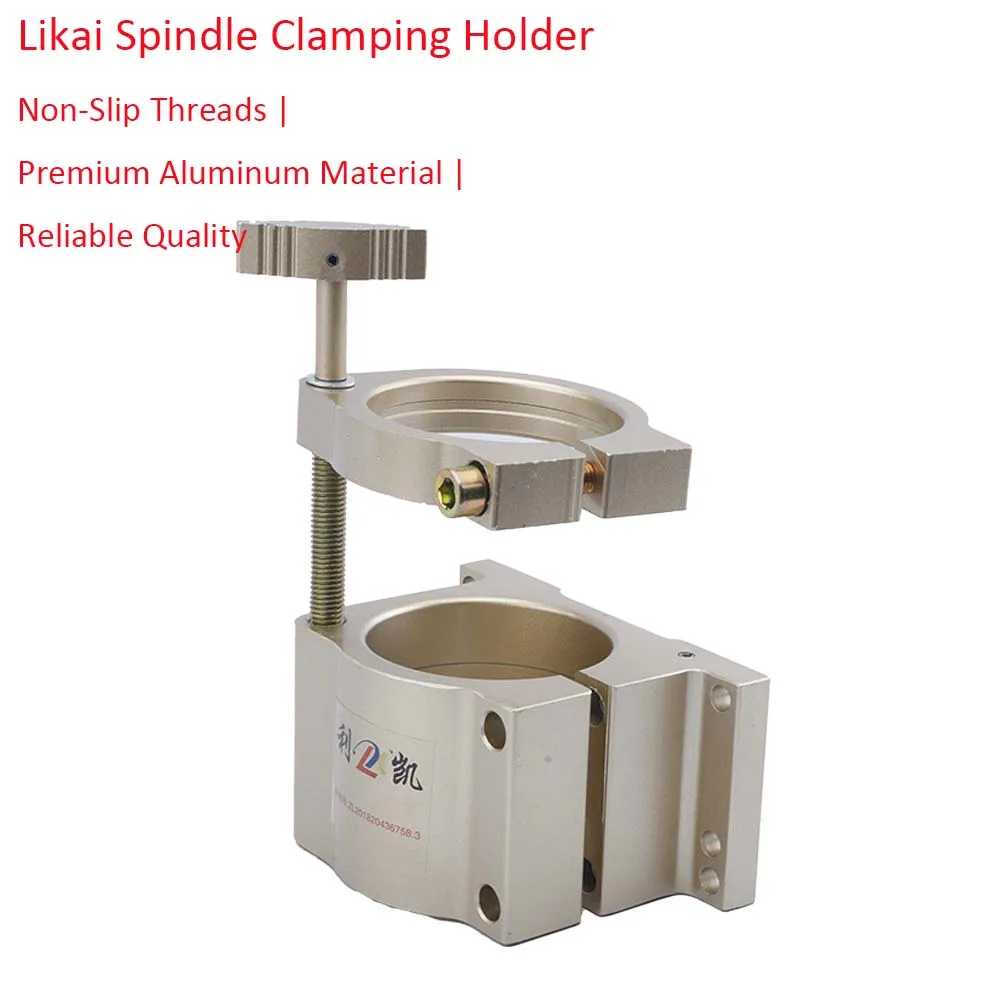 Engraving Machine Adjustable Fixture Quick Tool Setting Fixed golden Spindle Seat Diameter 65/80/85/100/105mm