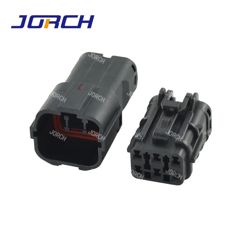 6Pin Way 2.0mm MG640337-5 MG610335-5 Auto Waterproof Black pa66 Male Female Connector Plug