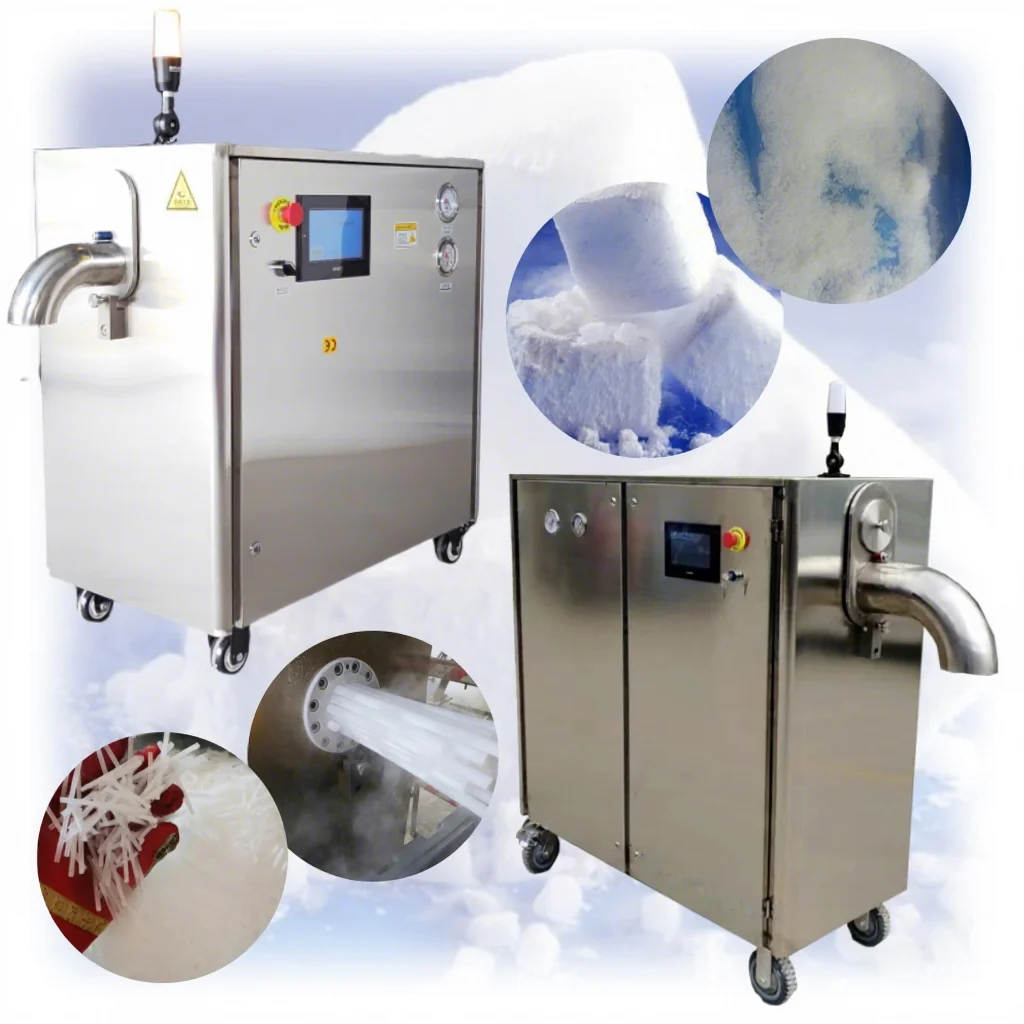 

High Quality Blocked Dry Ice Making Machines Customized Co2 Dry Ice Making Machine Flake Ice Maker Machine Manufacturer in China