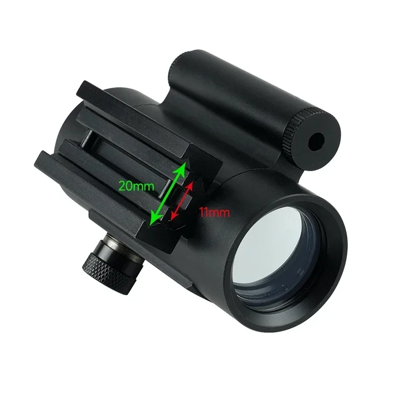 Red Dot Sight avec lunette laser, chasse, tir, airsoft, lunette de visée DulRifle, tous les jours, lex, optique, accessoire de lunette de visée, 1x40