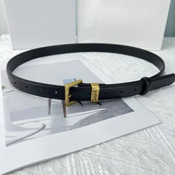 New Women's High-Quality Soft Belt Fashion ins Style Thin Waist Versatile Trend Leather Belt