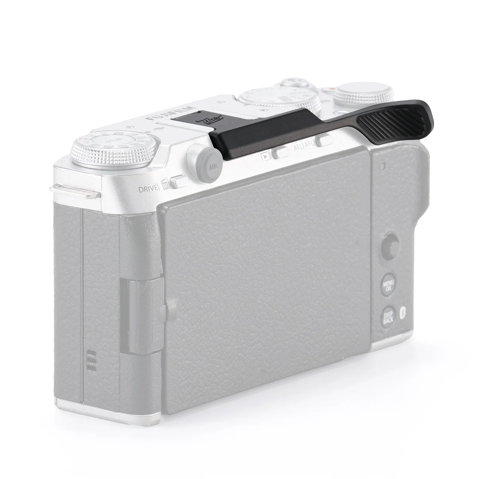 TILTA Vintage camerakooi voor Fujifilm X-M5 basisset grondplaat met houten handgreep flitsschoen duimbeugel leer