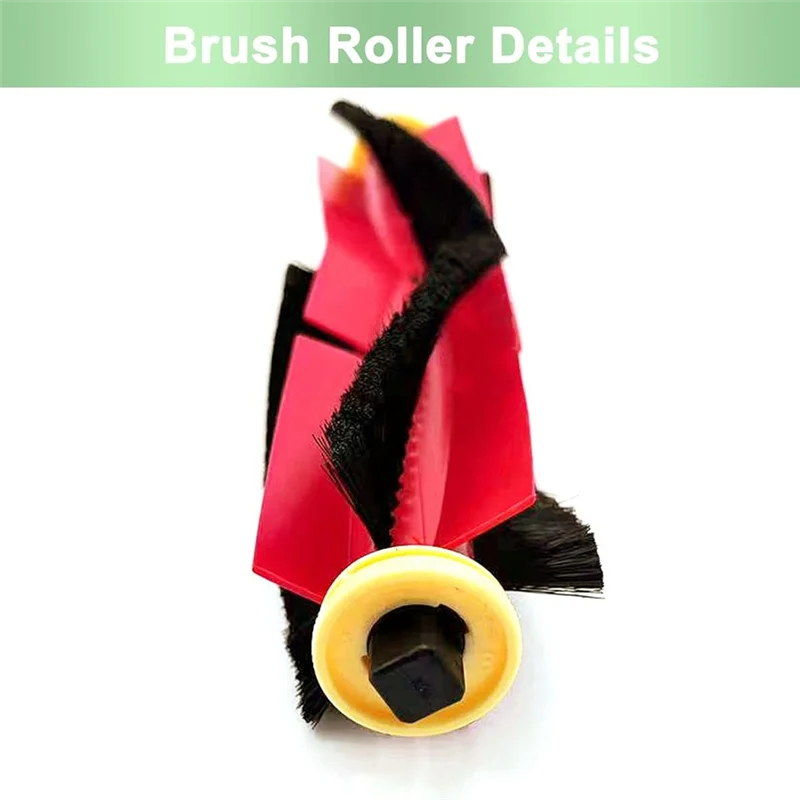 

A83I-Main Brushes For Roborock S6 Pure,S6, S6 Maxv, E4,S4 Max, S5, S5 Max, S4, E2, E3,E5 E20 E25 E35 S50 Vacuum Cleaner Parts