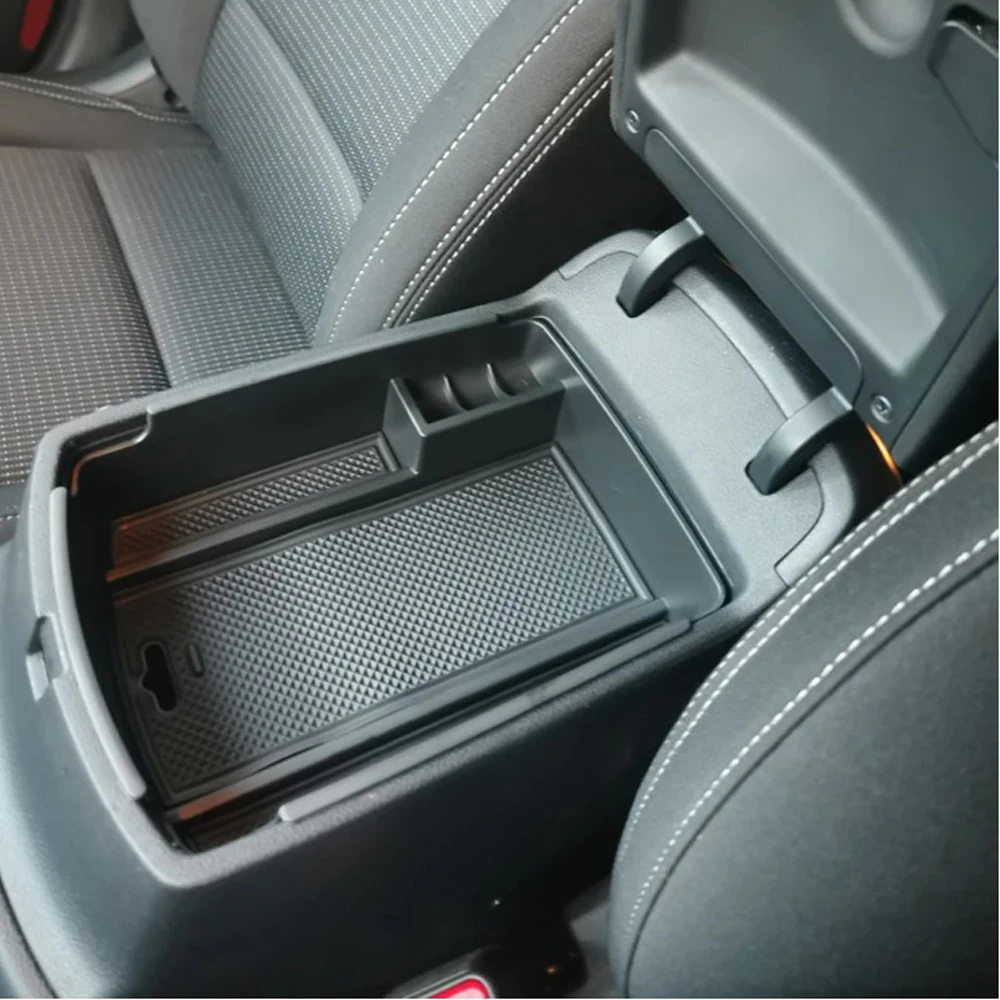 For Kia Sportage 4 QL Crdi KX5 AT LHD 2016 - 2022 ABS Car Armrest Box Storage Organzier Stowing Holder Case Accessories