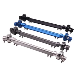 Rotatable Aluminum Alloy Drum Pedal Connector Drive Shaft Double Kick Drive Shaft Arm Linking Bar Replacement Parts Common Use