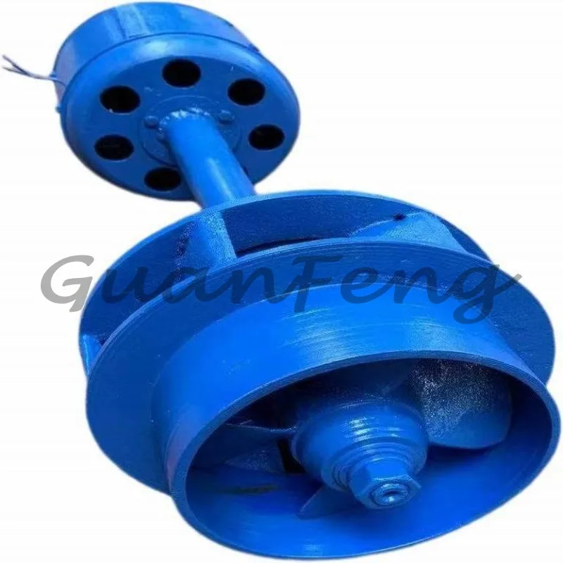 1KW Single Phase Axial Flow Turbine Water Wheel Hydroelectric Generator for Rivers/Streams 220V Electric Power Generation