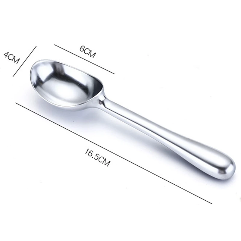 Ice Cream Scooper Kitchen & Dinning Solid Ice Cream Scoop, Kitchen Scooper With Non-Slip Rubber Grip, Scooping For Hardest Ice C
