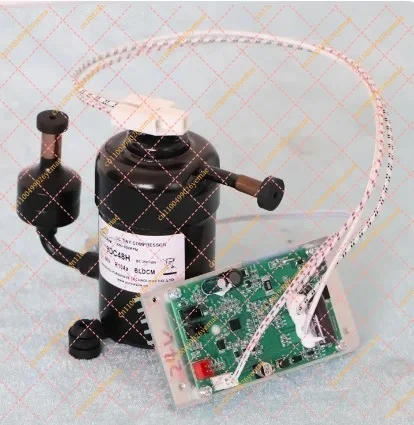 FY 12V 24V 48V DC Compressor 450W Max R134A Refrigerant for Portable Fridge Mini Air Conditioner Cooling System Parts