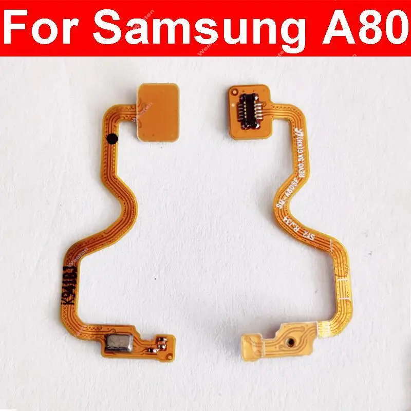 Top Noise Reduction Microphone Flex Cable For Samsung Galaxy A80 A805F A8050 A805X A805N Top Noise Reduction Mic Repair Parts