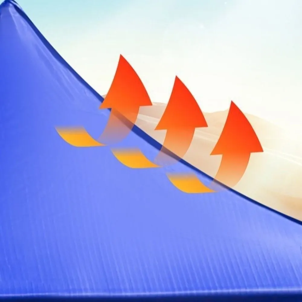 

420D ткань Оксфорд альтанка верхняя крышка водостойкая солнцезащитная палатка навес толстый усиленный угол складной тент ткань беседка для барбекю