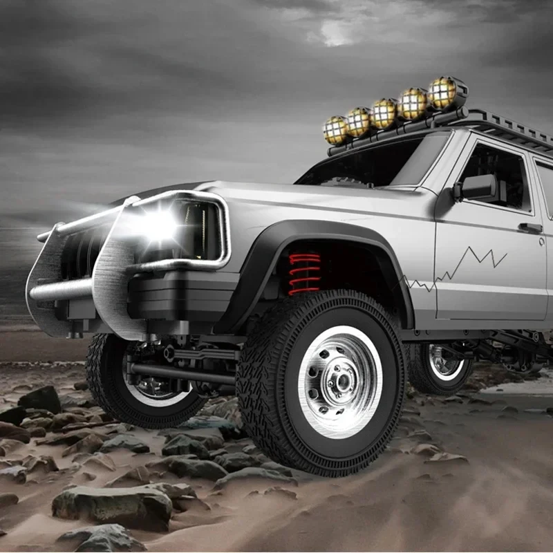 MN78 1/12 Samochód RC 4WD RTR Wersja 2.4G Zdalne Sterowanie Światła LED 4X4 Terenowy Samochód RC Elektryczny Ciężarówka RC Prezent dla Chłopca