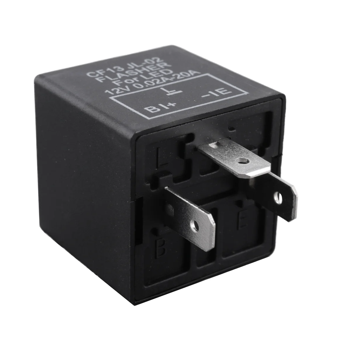ABZL Mobil 3-pin CF-13 LED Elektronik 12V Flasher Relay Fix untuk Lampu Sein