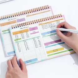 New 50 Sheets B5 Budget Planner Monthly Finance Organizer with Expense Tracker Notebook Manage Money Effectively Writing Pads