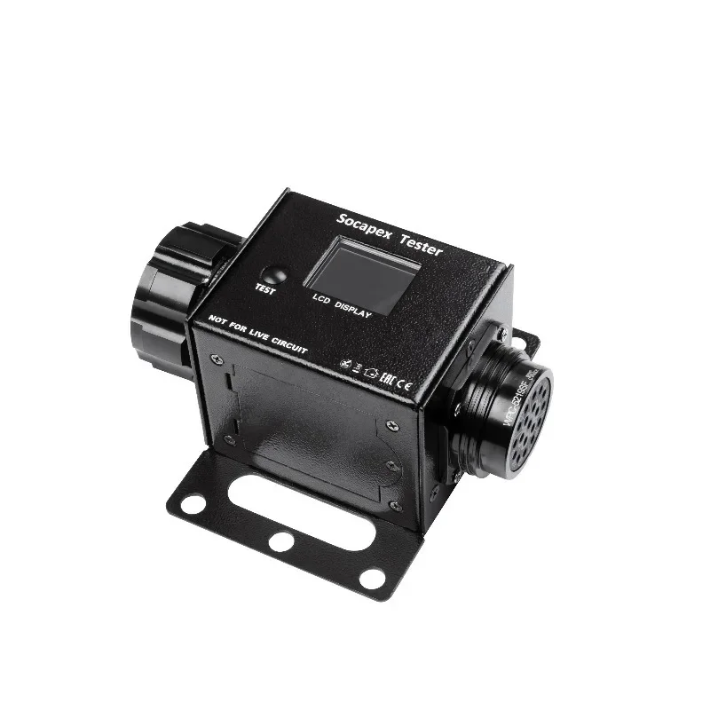 For Stage Litghing，Authentic guarantee Multipin 19 Pin Black Socapex Tester Power Male Plug Female