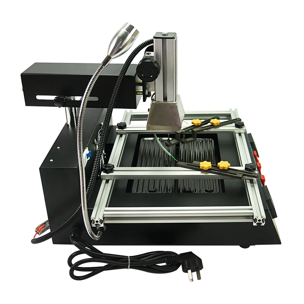 Rework Soldering Station M770 1900W Infrared IR BGA Repairing Machine Tools 2 Zones for Chip Direct Heat Reballing Jig Optional