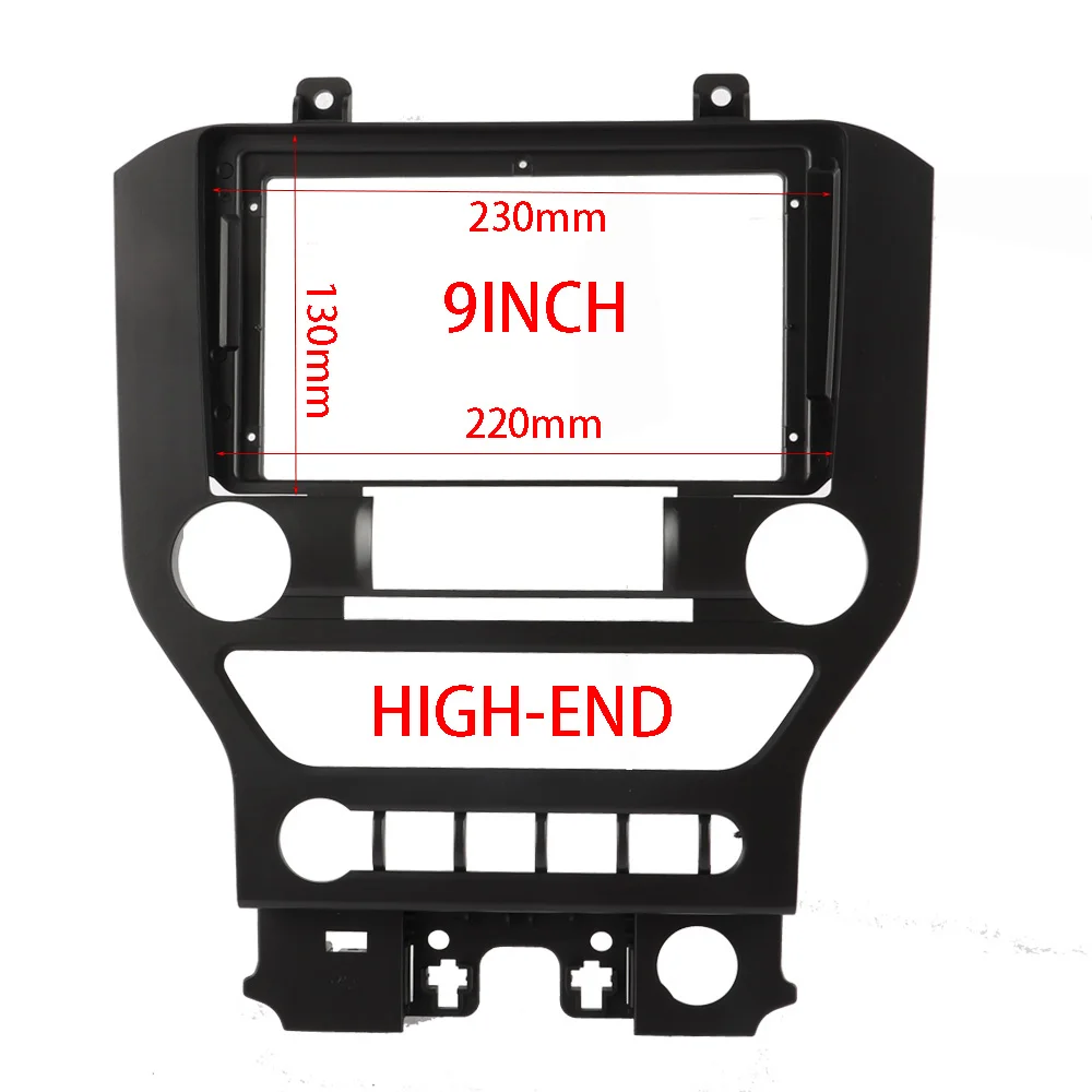 9inch For FORD Mustang 2015-2019  Car Multimedia Radio Frame Fascia Dashboard Mounting Bracket