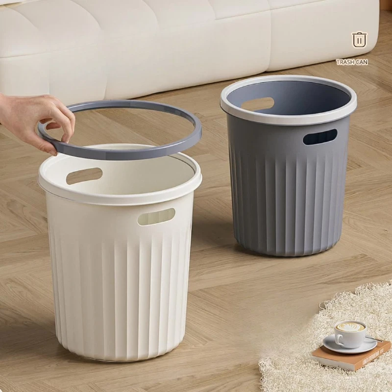 Separate Trash Bin Large-sized Garbage Can in High-value Kitchen Food Waste Wastebasket Bathroom Household Cleaning Tools Home