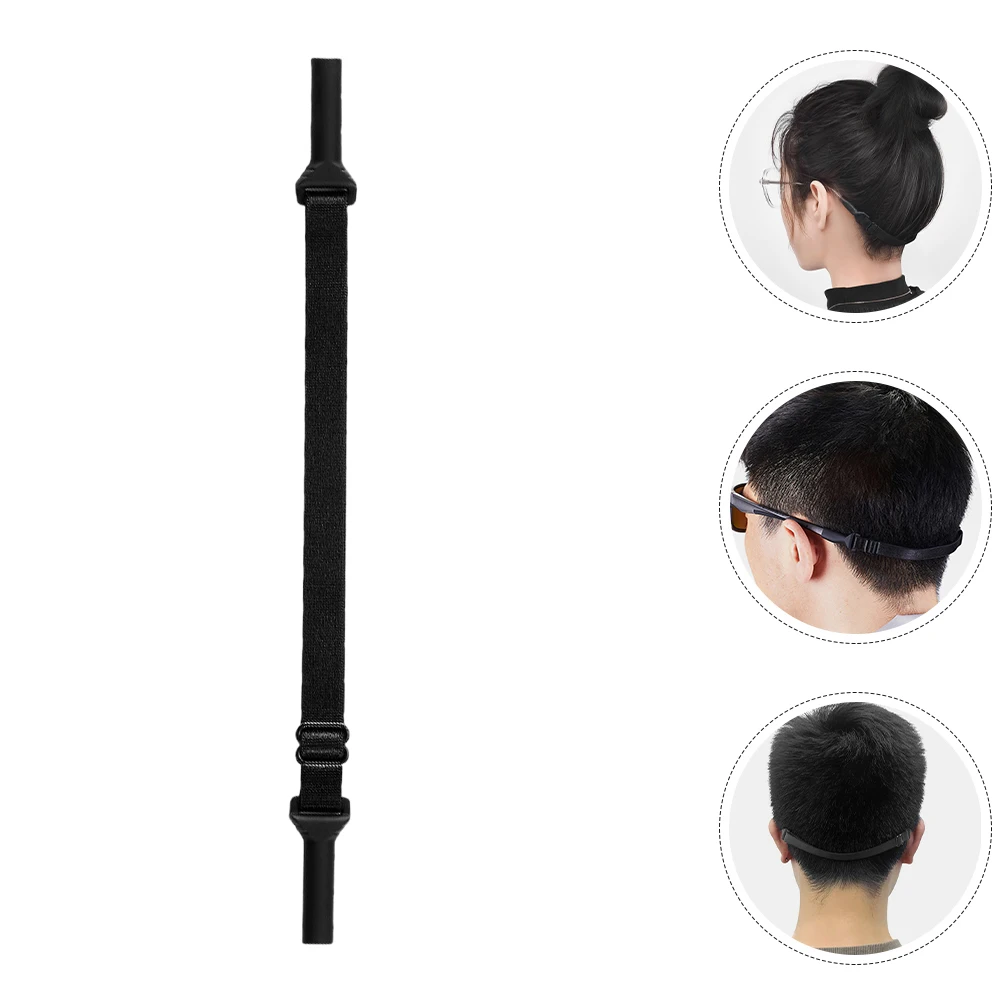 

4pcs Glasses Strap Adjustable Elastic Antislip Sports Sunglasses Lanyard Neck Hanging Kid Eyeglass Chains Holder Retainer Grips