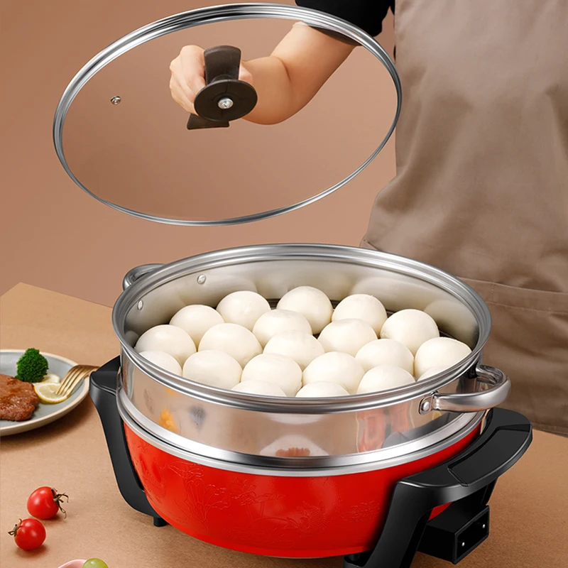 

Double Divided Hot Pot Assortment Bbq Thickened Ramen Food Dishes Chinese Hot Pot Electrico Noodle Soup Fondue Chinoise Cookware