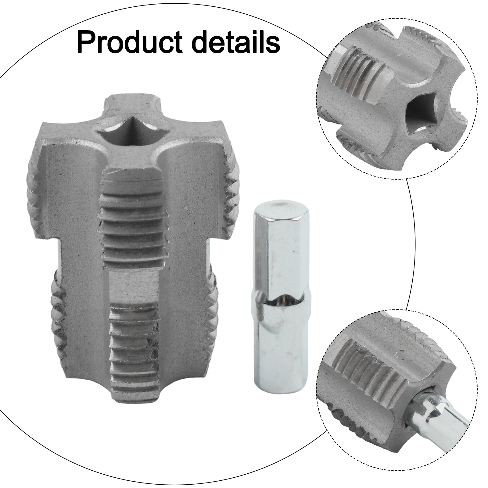 

Robust Water Pipe Internal Thread Opener for Efficient Plumbing on 4 Point and 6 Point For Pvc Pipes Using Electric Drills