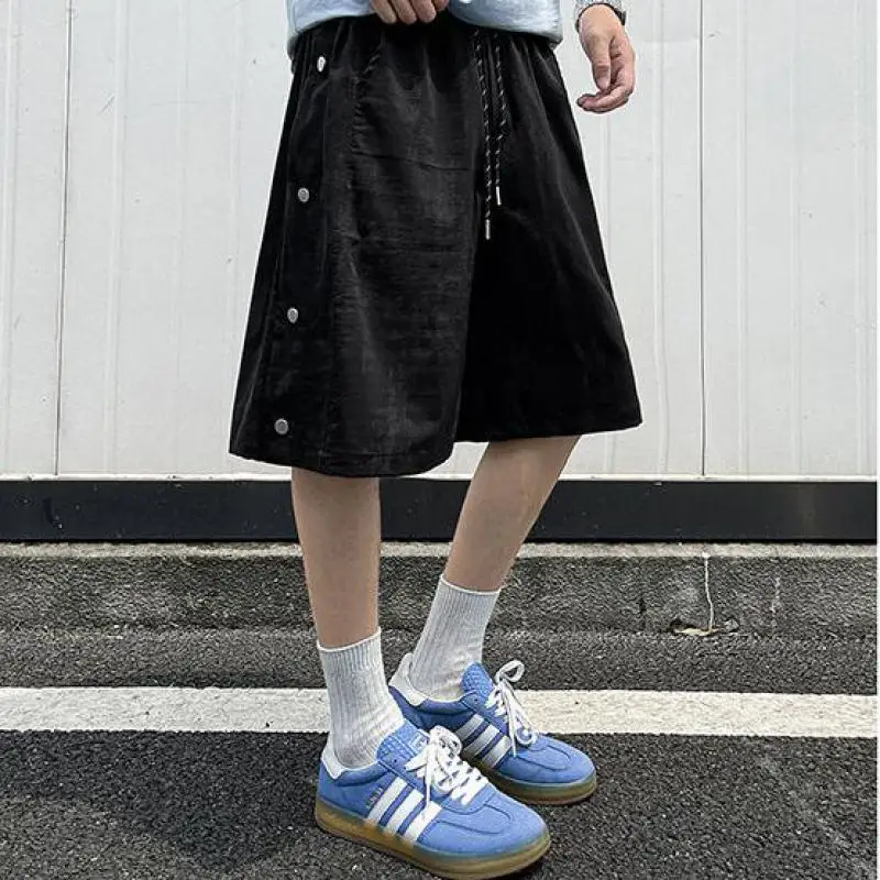 

M-XXXXXXXXL Мужские шорты-карго размера в американском стиле с принтом тай-дай — 5-дюймовые шорты рабочей одежды с пуговицами и уличным стилем на лето