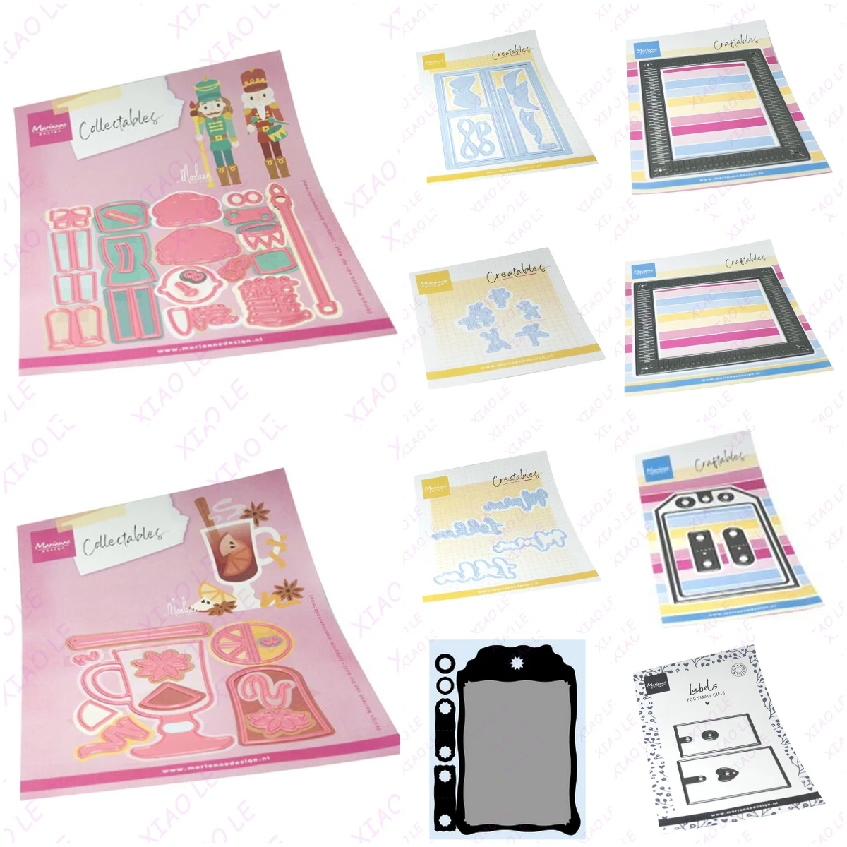 

Newest Christmas Santa Gift Labels Metal Cutting Dies for Scrapbooking Stamp Photo Album Decorative Embossing Cut Die DIY Paper