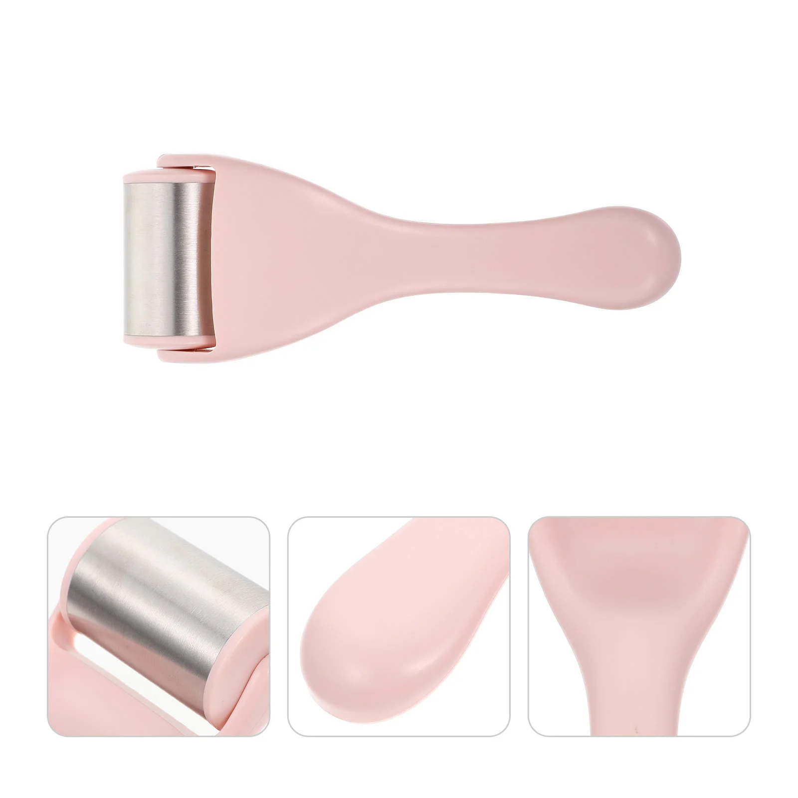 

Massager Facial Roller Multi-function Ice for Face Stainless Steel Pink Comfortable Travel