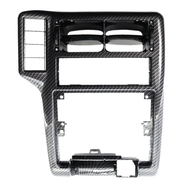 New-Carbon Fiber Style Center Console Grill Dash AC Air Vent Grille For Polo 6N 1994-1997 Caddy 1998-2002 6N1858069A