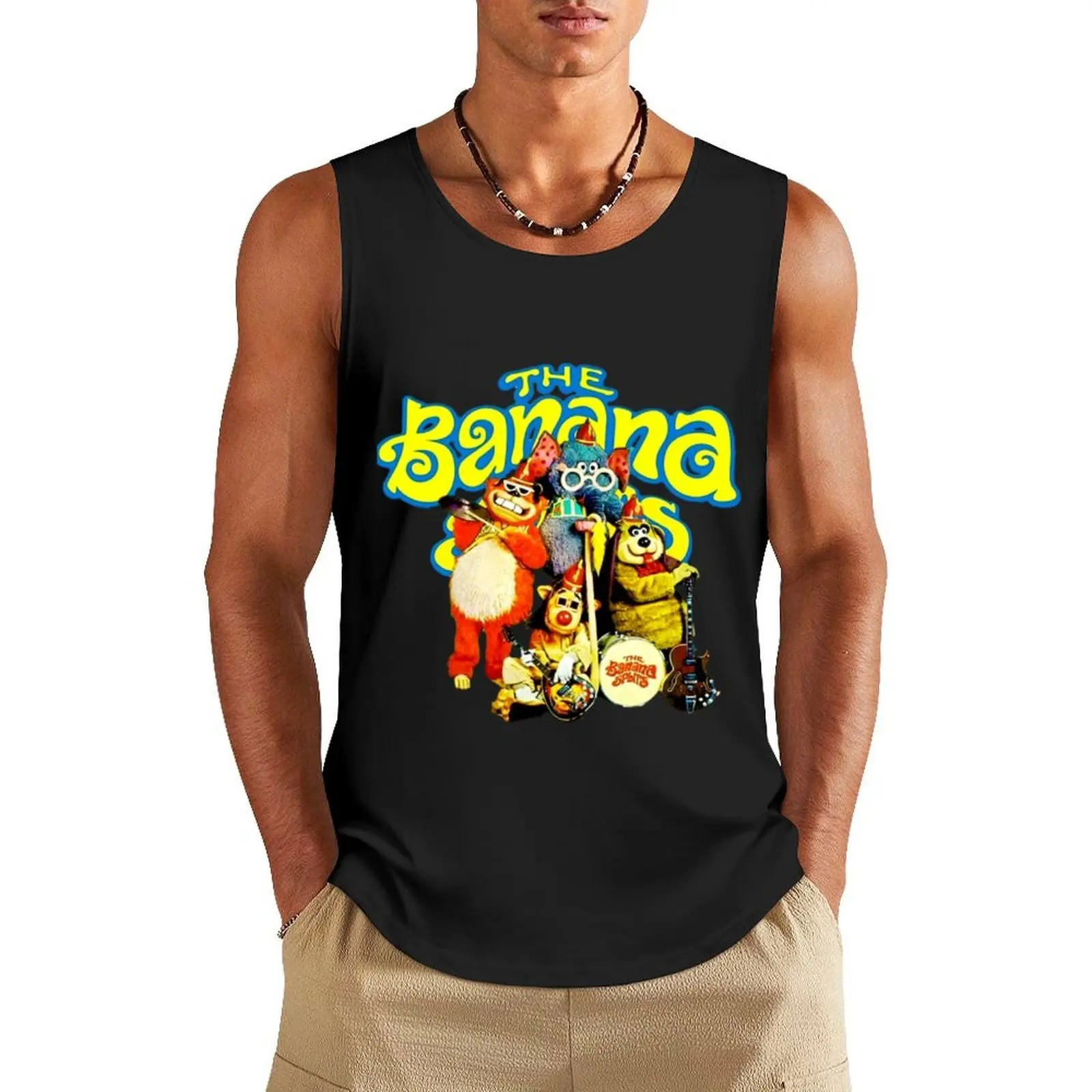 

The Banana Splits Tank Top sports suits vest men sports t-shirts for men