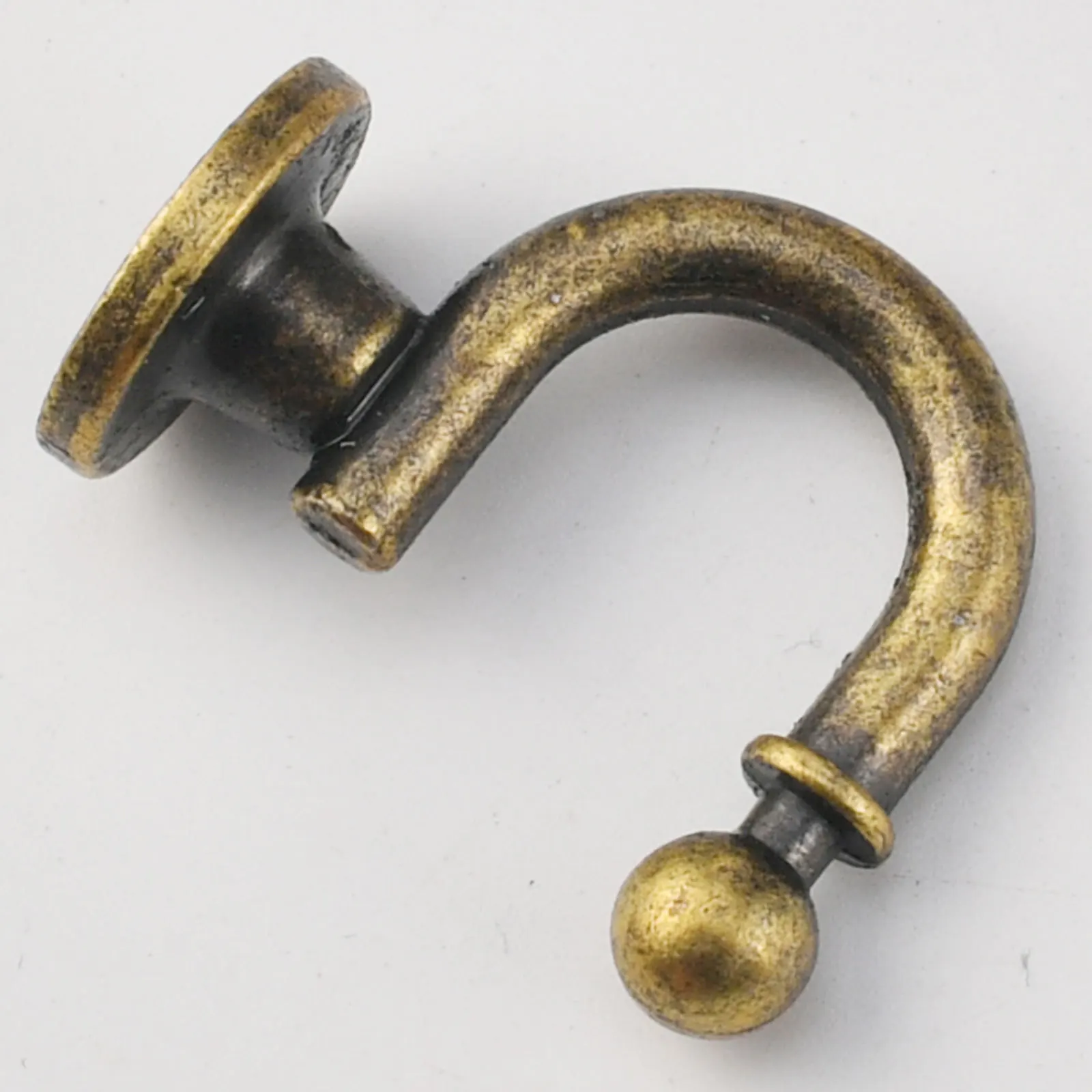 Cross-border wall hook Single hole Antique Zinc alloy small Clothing Wall Door back
