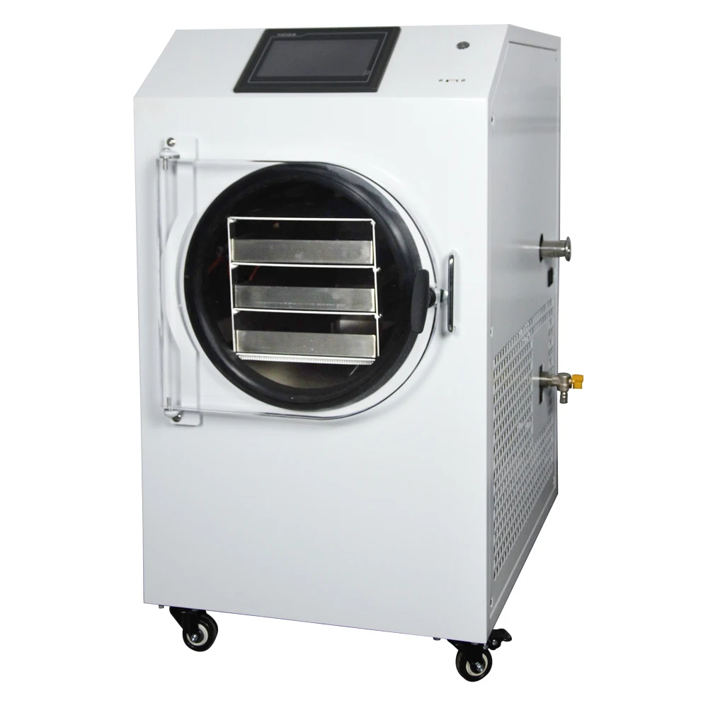 Automatic Electric Heating High Efficiency Mini Home Freeze Dryer Machine For Fruit And Food Processing