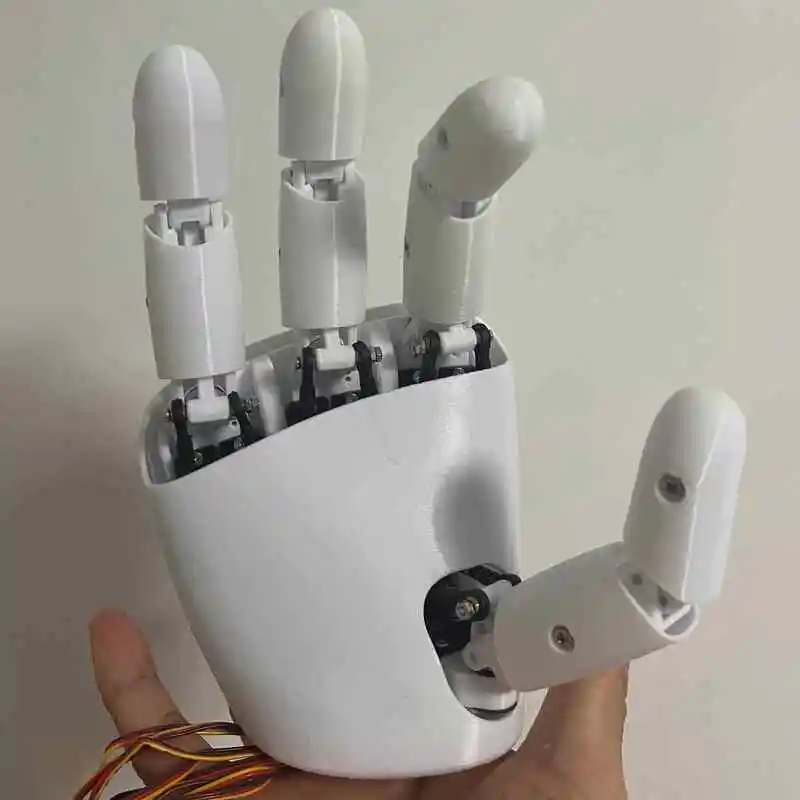 AmazingHand 8 DOF Robot Hand 3D Printed Mechanical Hand Right Hand Left Hand PWM Motors Feetech Serial Motors Programmbale Robot