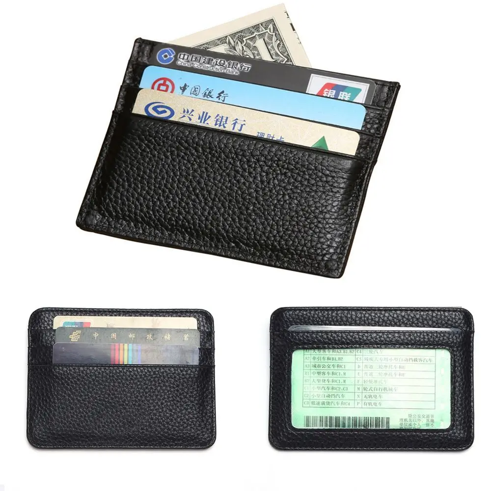 Hot Sale Top Quality Slim Card Holder Case Bag Bank Credit Card ID Money