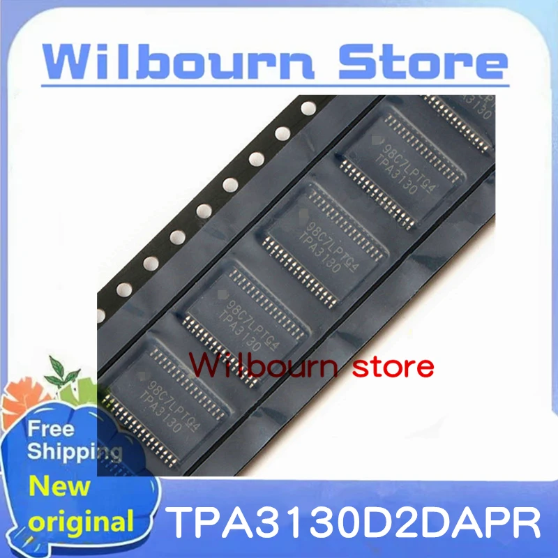 10PCS/LOT TPA3130 TPA3130D2 TPA3130D2DAP TPA3130D2DAPR HTSSOP32 New original