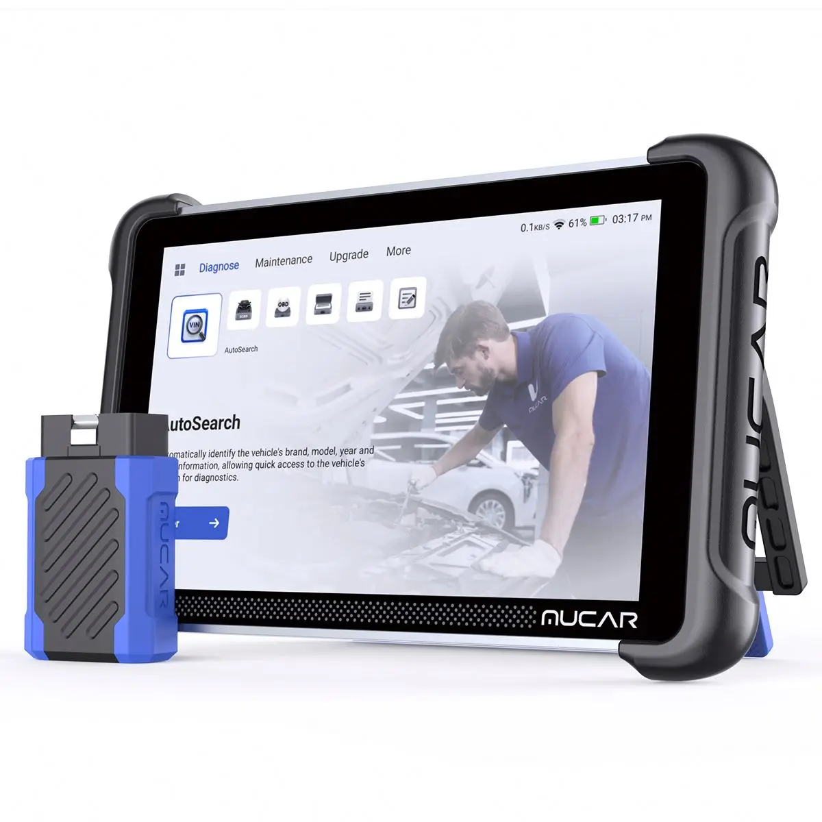 2026 MUCAR 892BT Car Diagnostic Tools AI OBD2 Scanner Professional Automotive Scanner ECU Coding 34 Reset Service